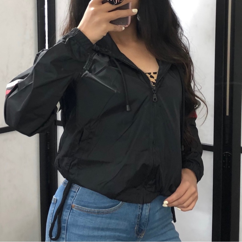 Lightweight Black Crop Jacket